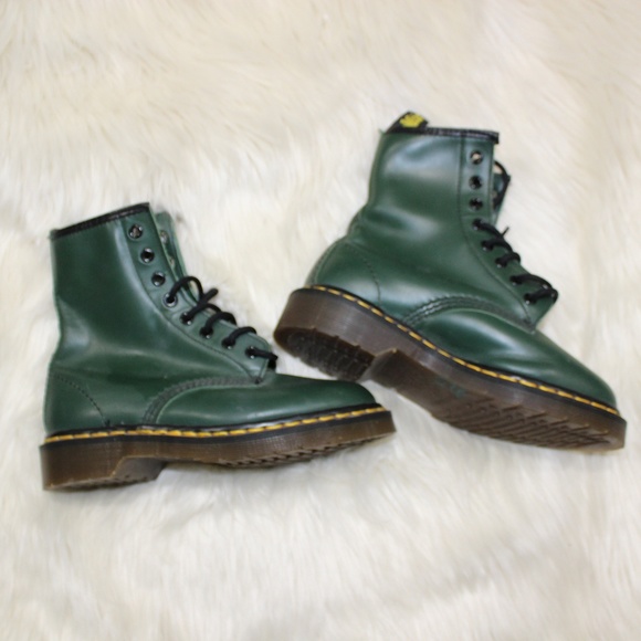 doc marten green